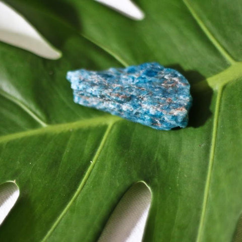 CREATE. Blue Apatite Crystal