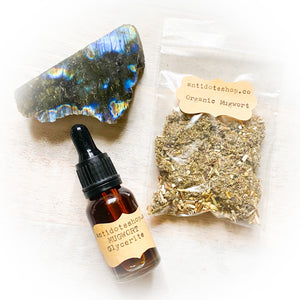 Mugwort & Labradorite Meditation Set